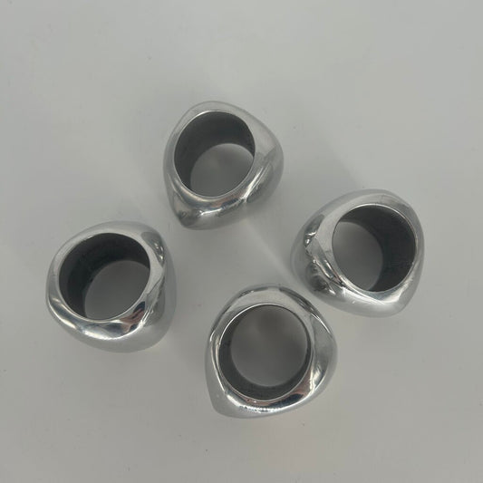 Nambe Napkin Ring Set