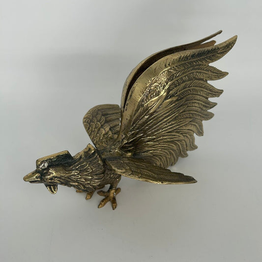 MCM Brass Chicken Figure
