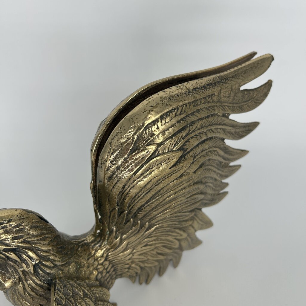 MCM Brass Chicken Figure