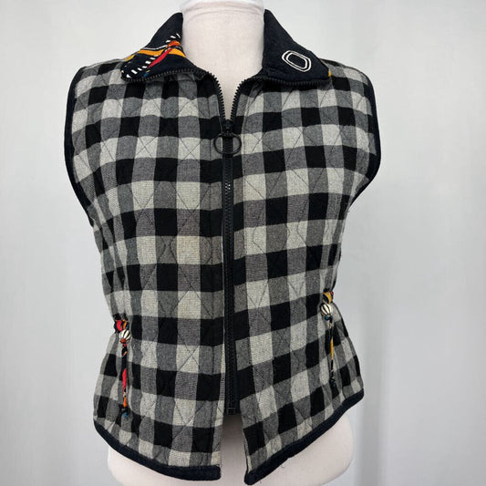 KD Spring Plaid Vest