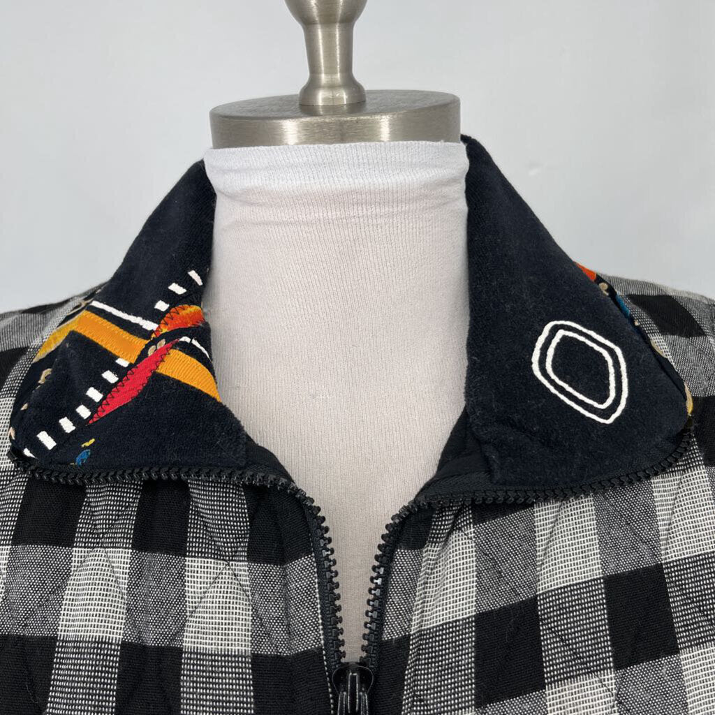 KD Spring Plaid Vest
