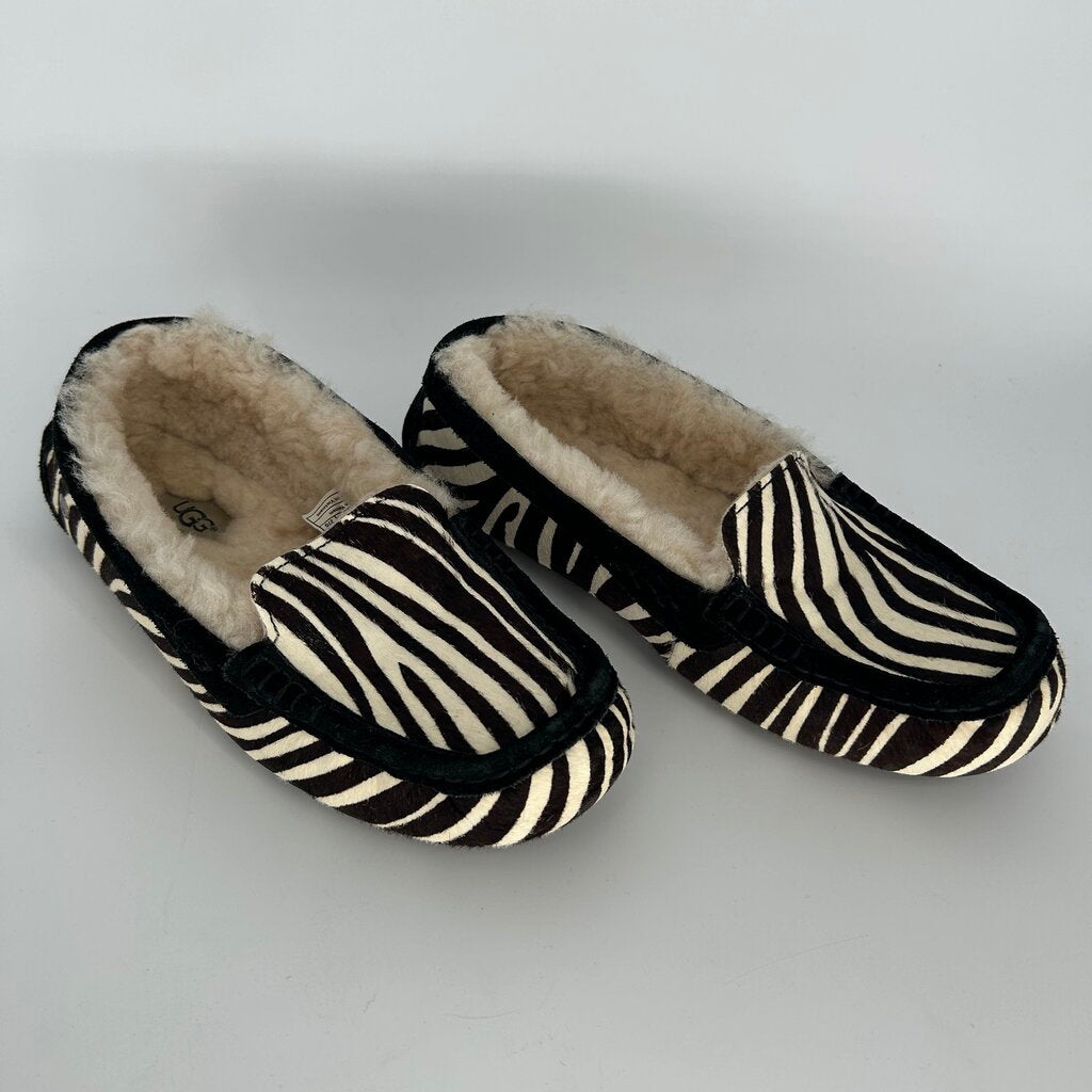 Ugg Zebra Stripe Slippers