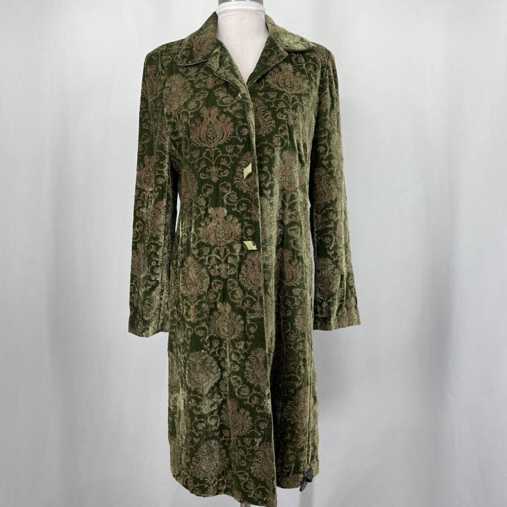 Aria A Velour Coat