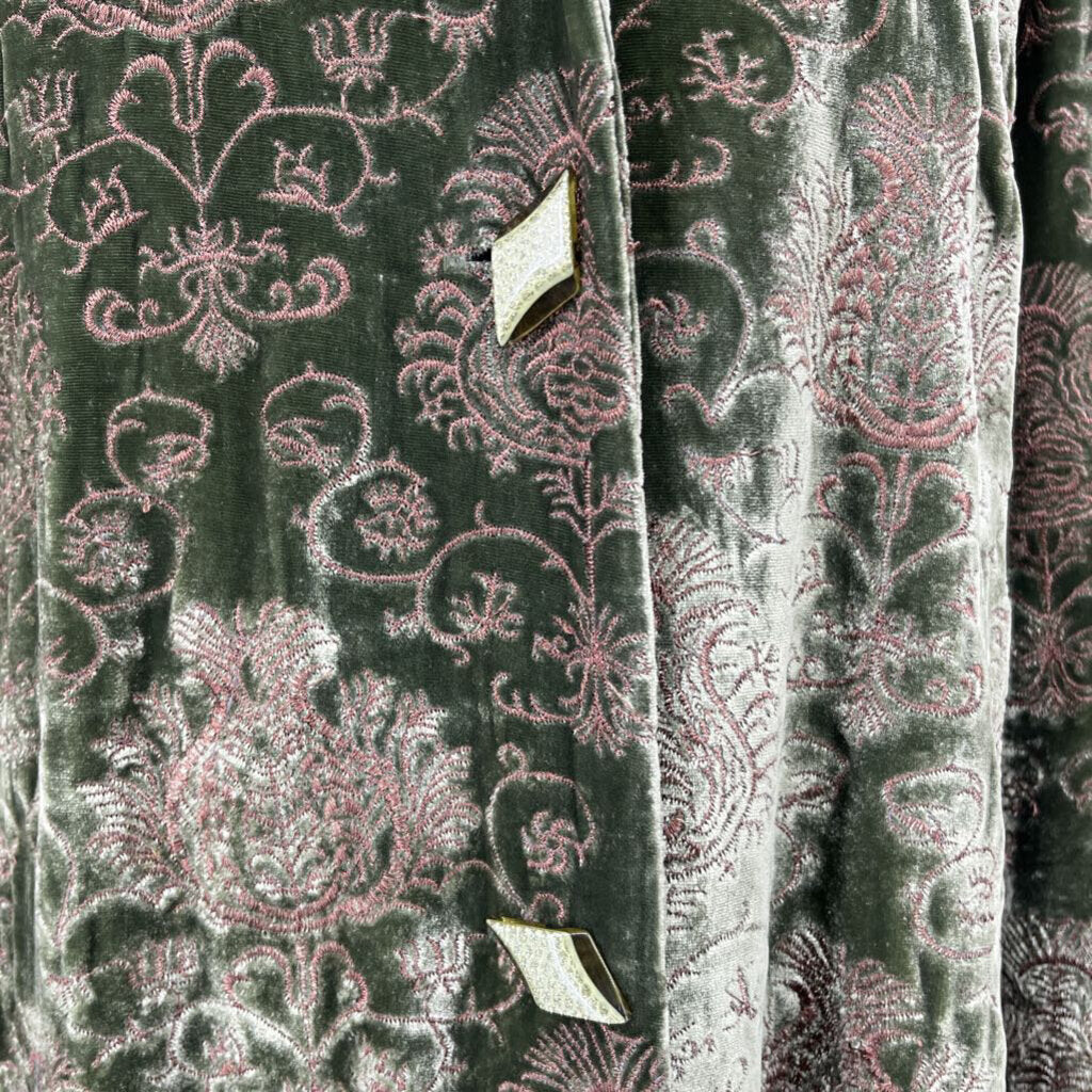 Aria A Velour Coat