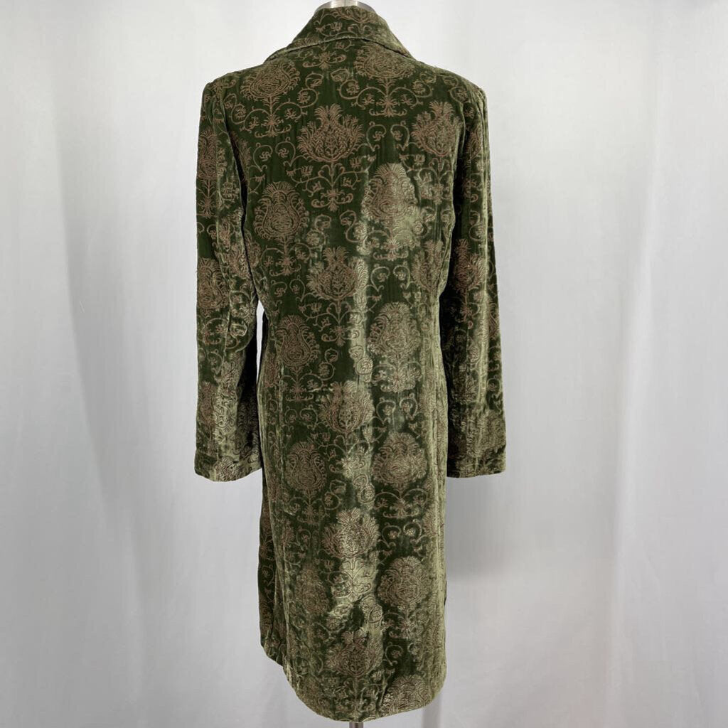 Aria A Velour Coat
