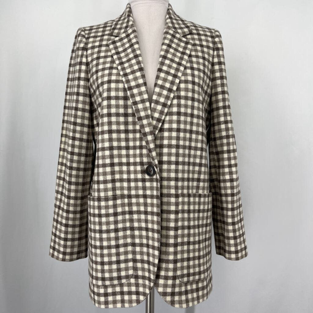Madewell Checked Blazer