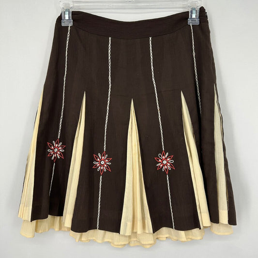 Loft Pleated Skirt