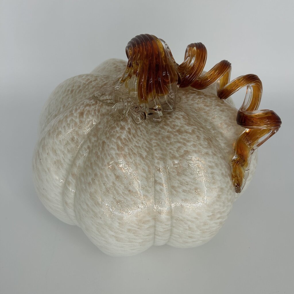 Blown Glass Pumpkin