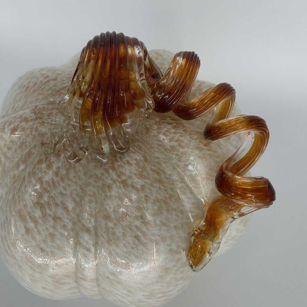 Blown Glass Pumpkin