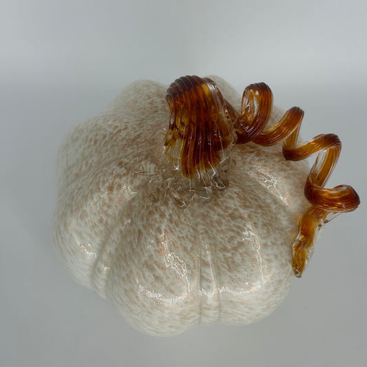 Blown Glass Pumpkin