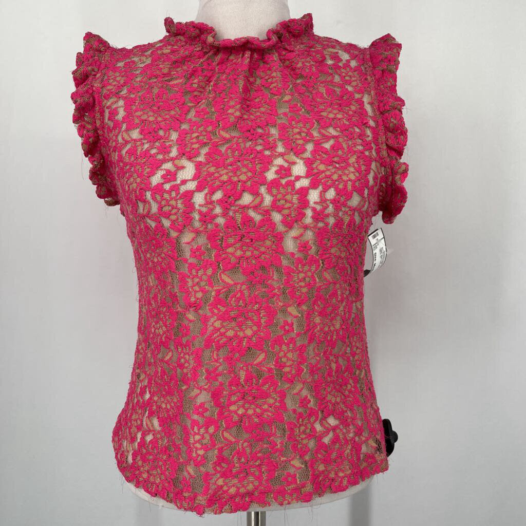 Dolan Slvls Lace Shirt