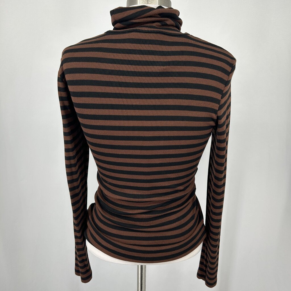 Sanctuary LS Striped Turtleneck