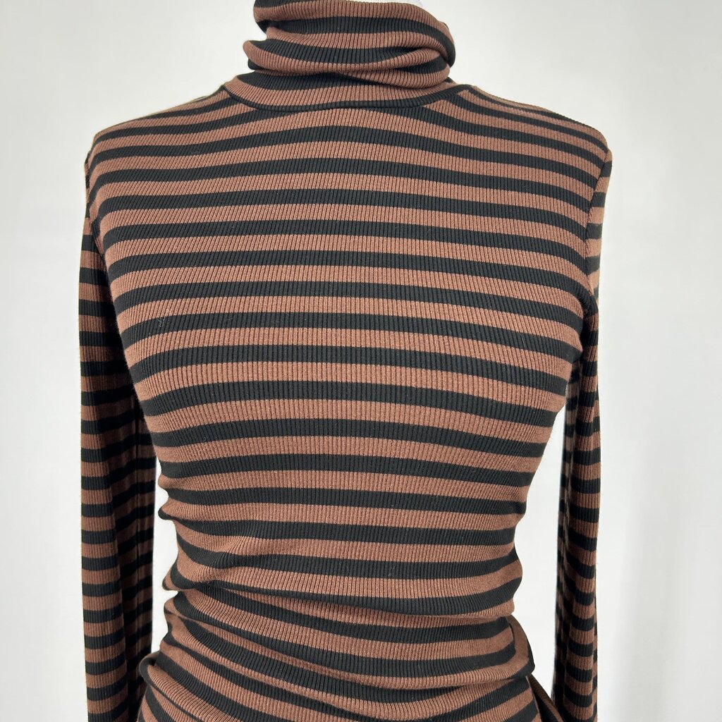 Sanctuary LS Striped Turtleneck
