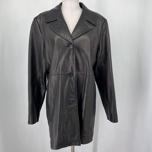 VTG Alfani Leather Jacket