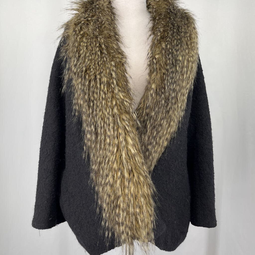 Smythe Faux Fur Collar Jacket