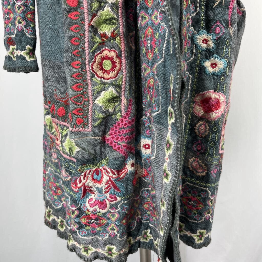 Johnny Wast Hooded Open Cardigan