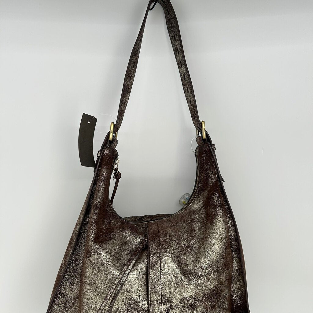 Hobo Metallic Shoulder Bag