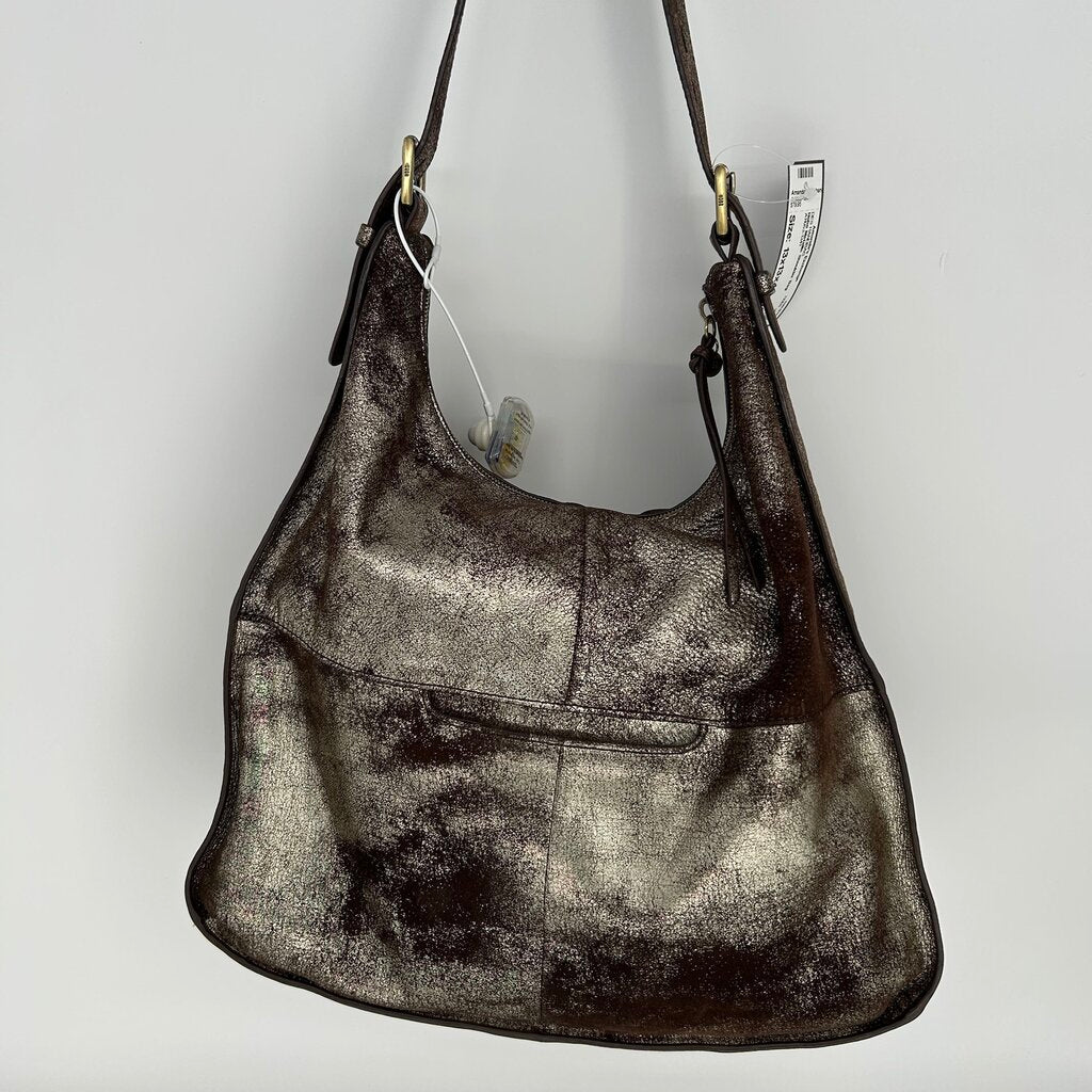Hobo Metallic Shoulder Bag