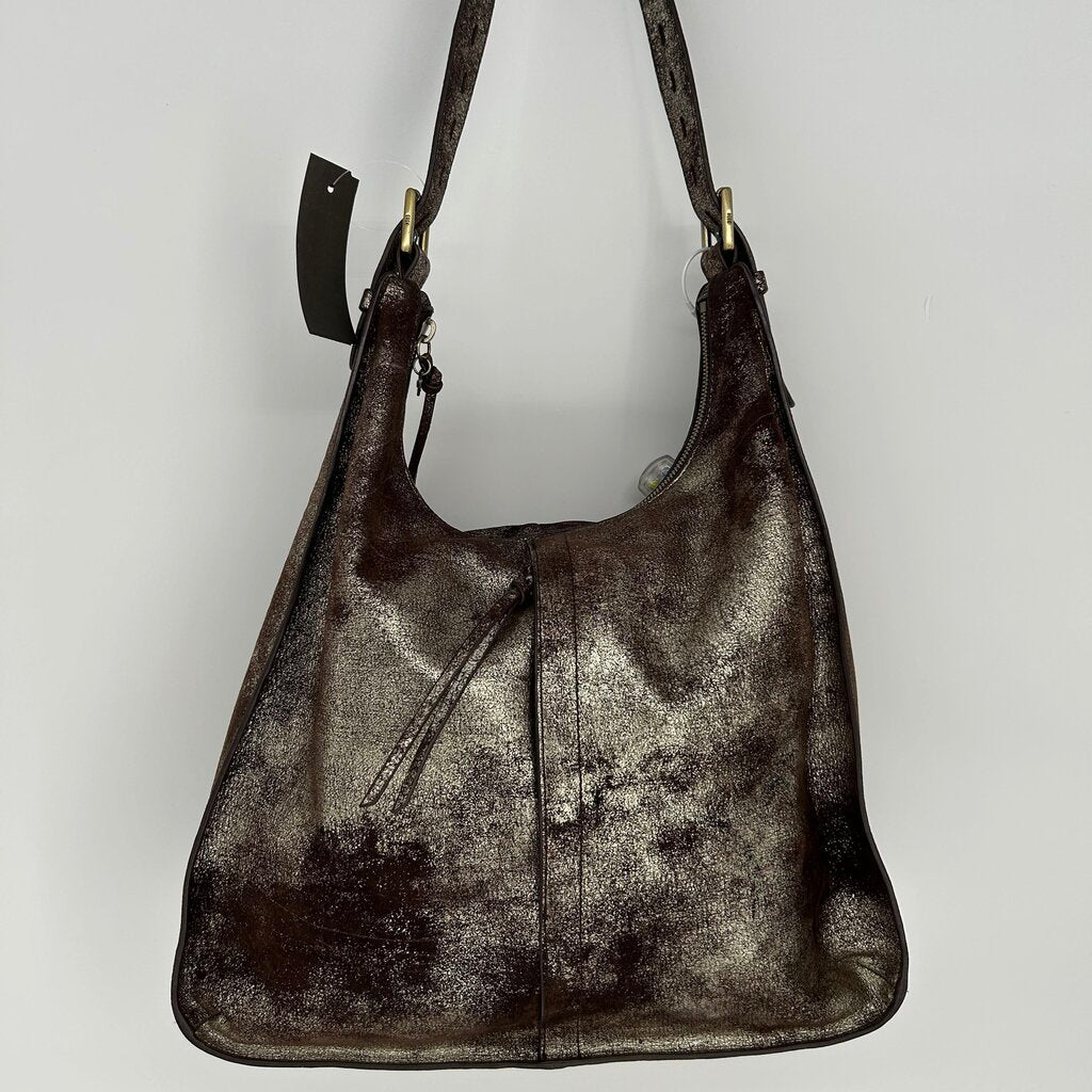 Hobo Metallic Shoulder Bag