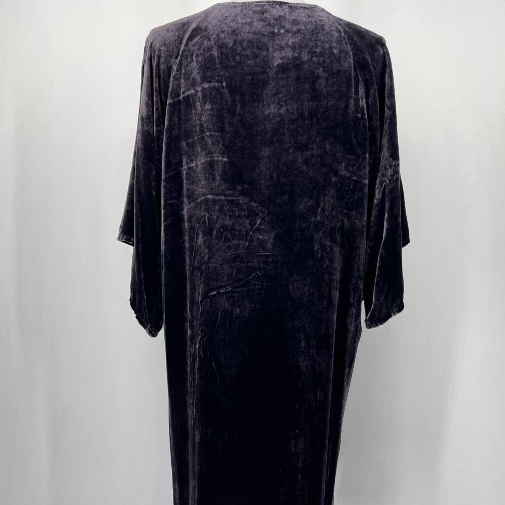 Johnny Was 3/4 Slv Velvet Dress