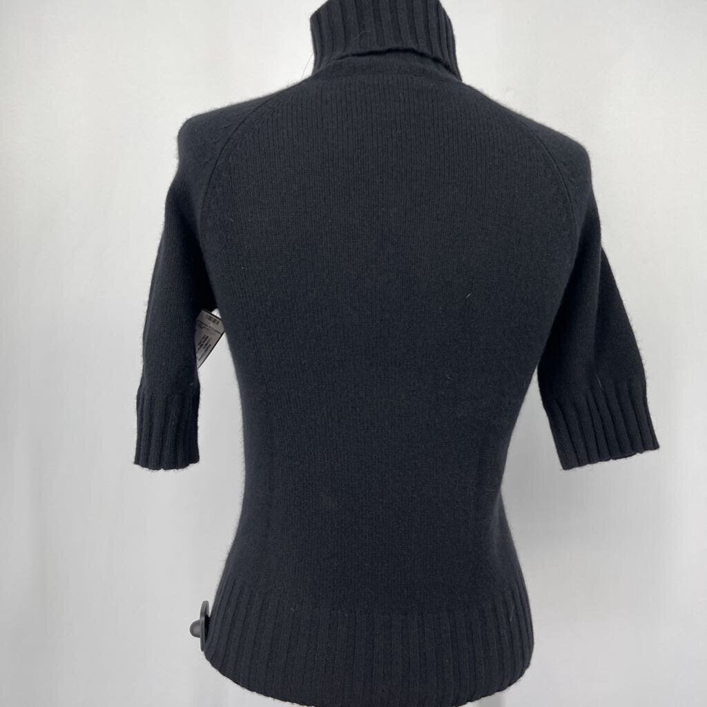 Neiman Marcus S/s Turtleneck