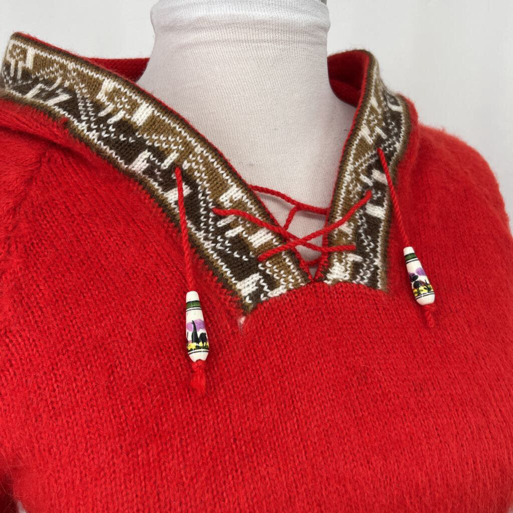 Alpaca L/s Hooded Sweater