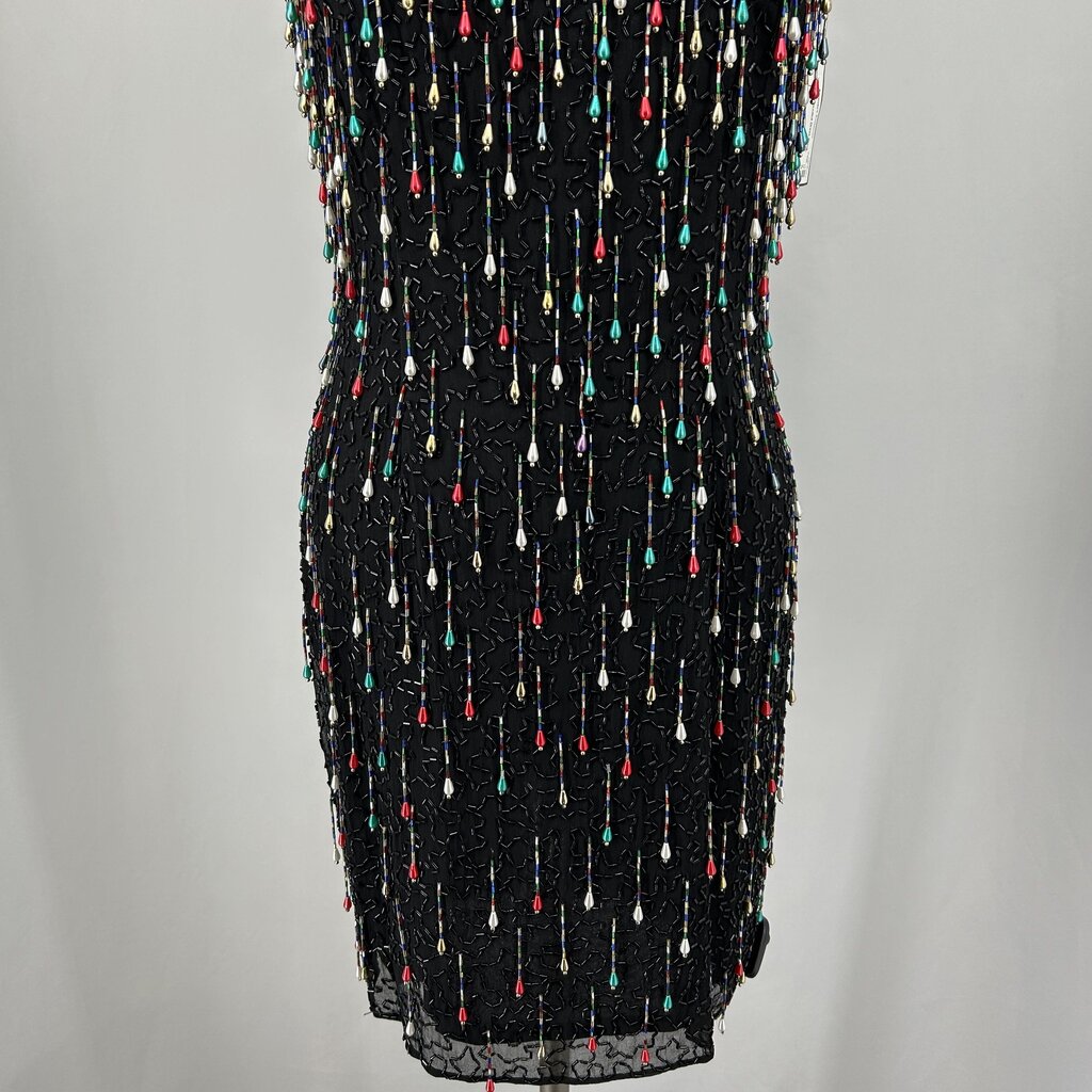 Peak Silk Beaded Dress