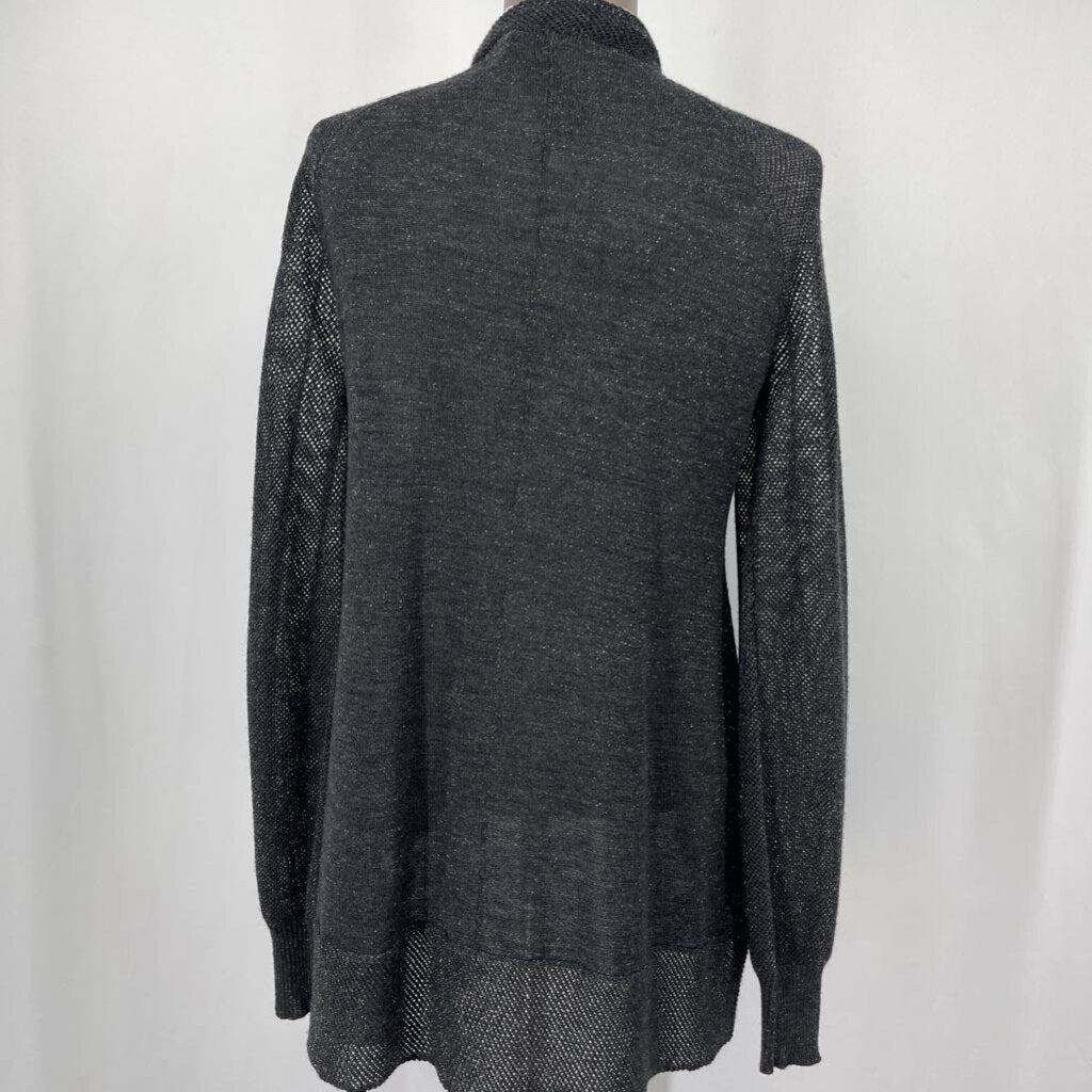 Eileen Fisher Open Metallic Cardigan