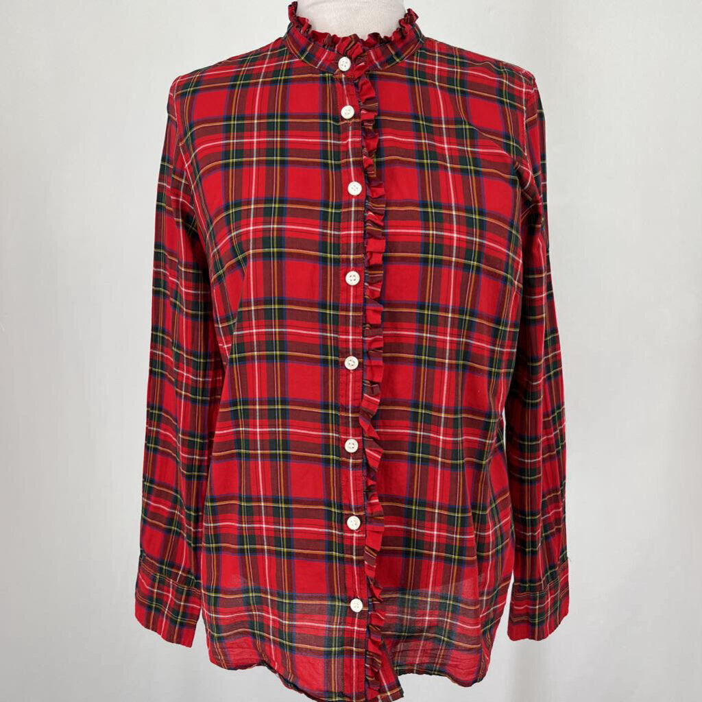 J Crew L/s Plaid Shirt