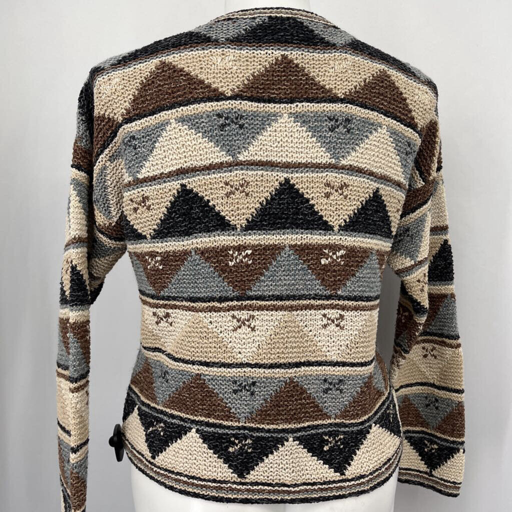 Talbots Diamond Pattern Cardigan