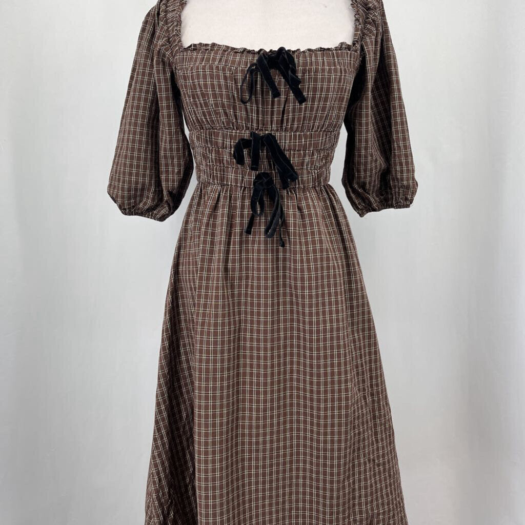 Lulu's S/s Plaid Dress