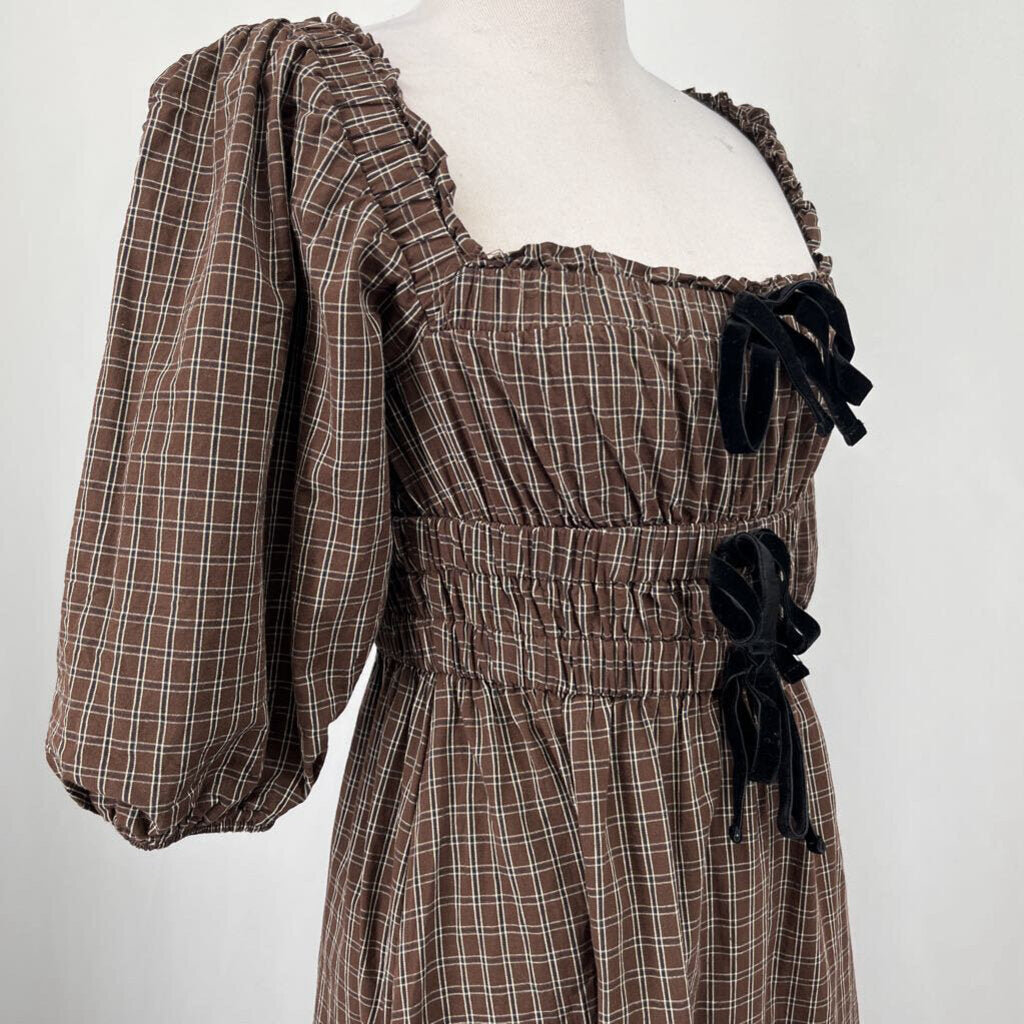 Lulu's S/s Plaid Dress
