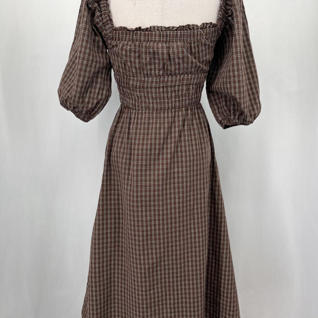 Lulu's S/s Plaid Dress