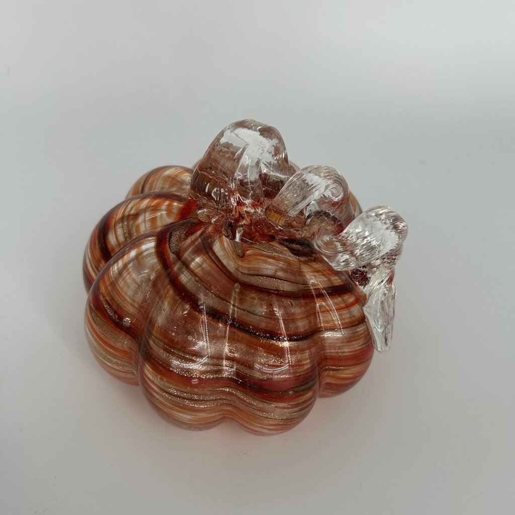 Blown Glass Pumpkin