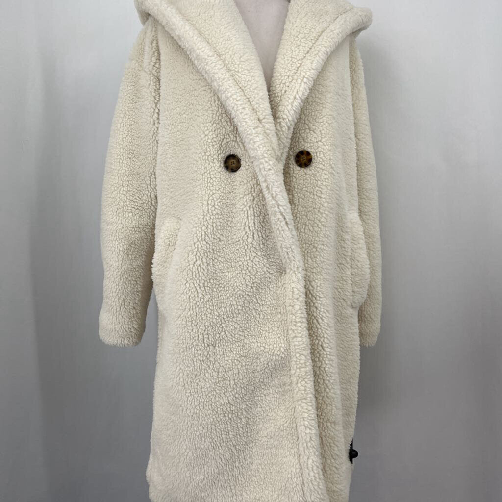 Lucky Brand long Teddy Coat
