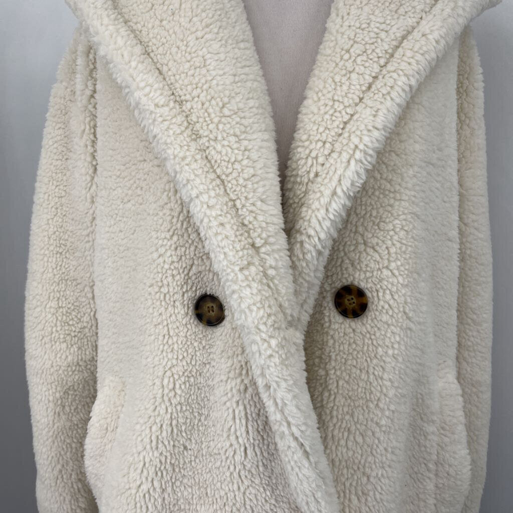 Lucky Brand long Teddy Coat