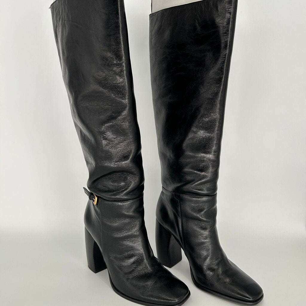 Tory Burch Tall Leather Heeled Boots