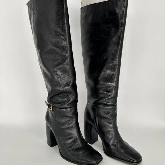 Tory Burch Tall Leather Heeled Boots