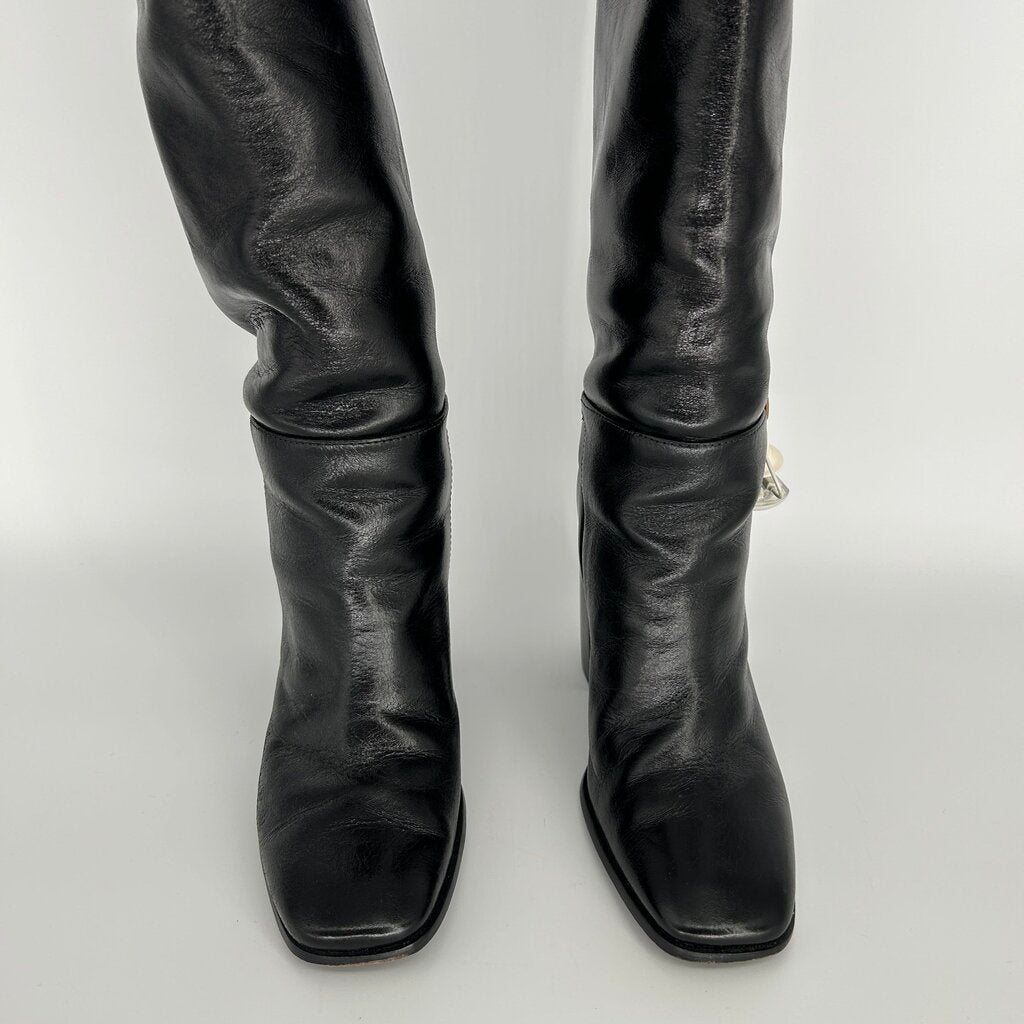 Tory Burch Tall Leather Heeled Boots