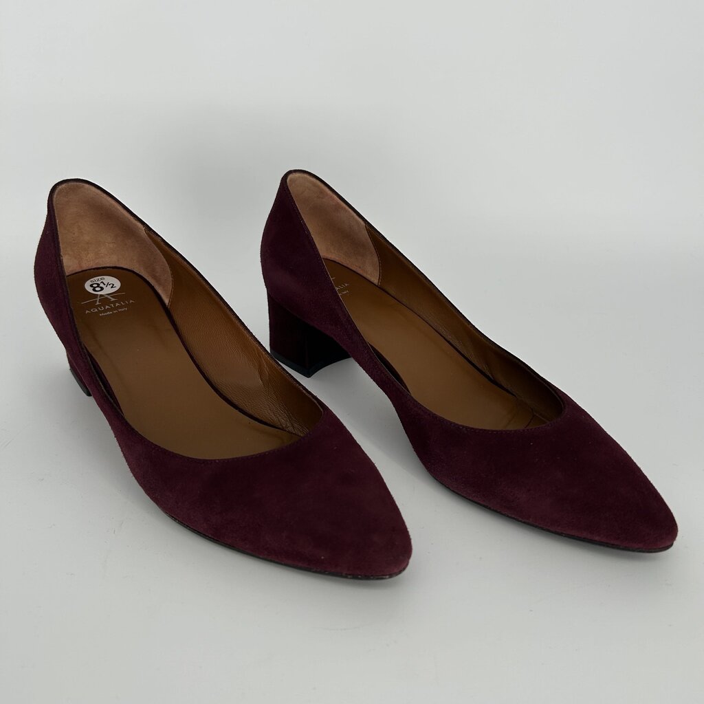 Aquatalia Suede Pumps