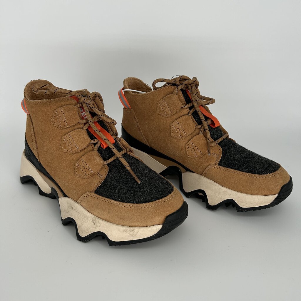 Sorel Flannel & Suede Boots
