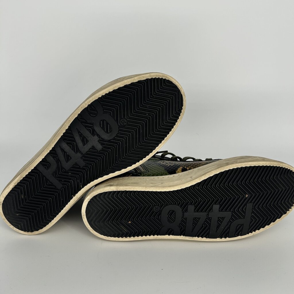 P448 Camo High Top Sneakers