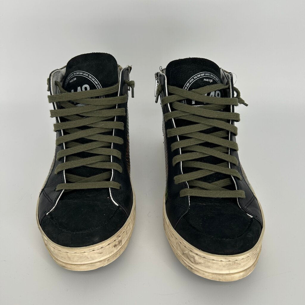 P448 Camo High Top Sneakers