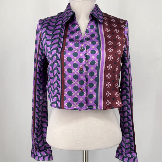 House of Harlow Crop Shirt