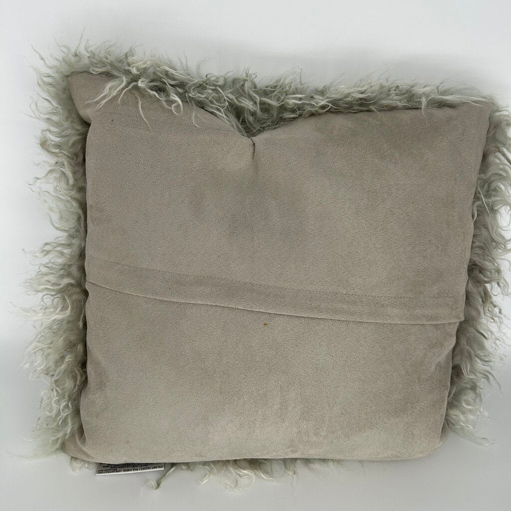 Mon Chateau Tibetan Lamb Fur Pillow