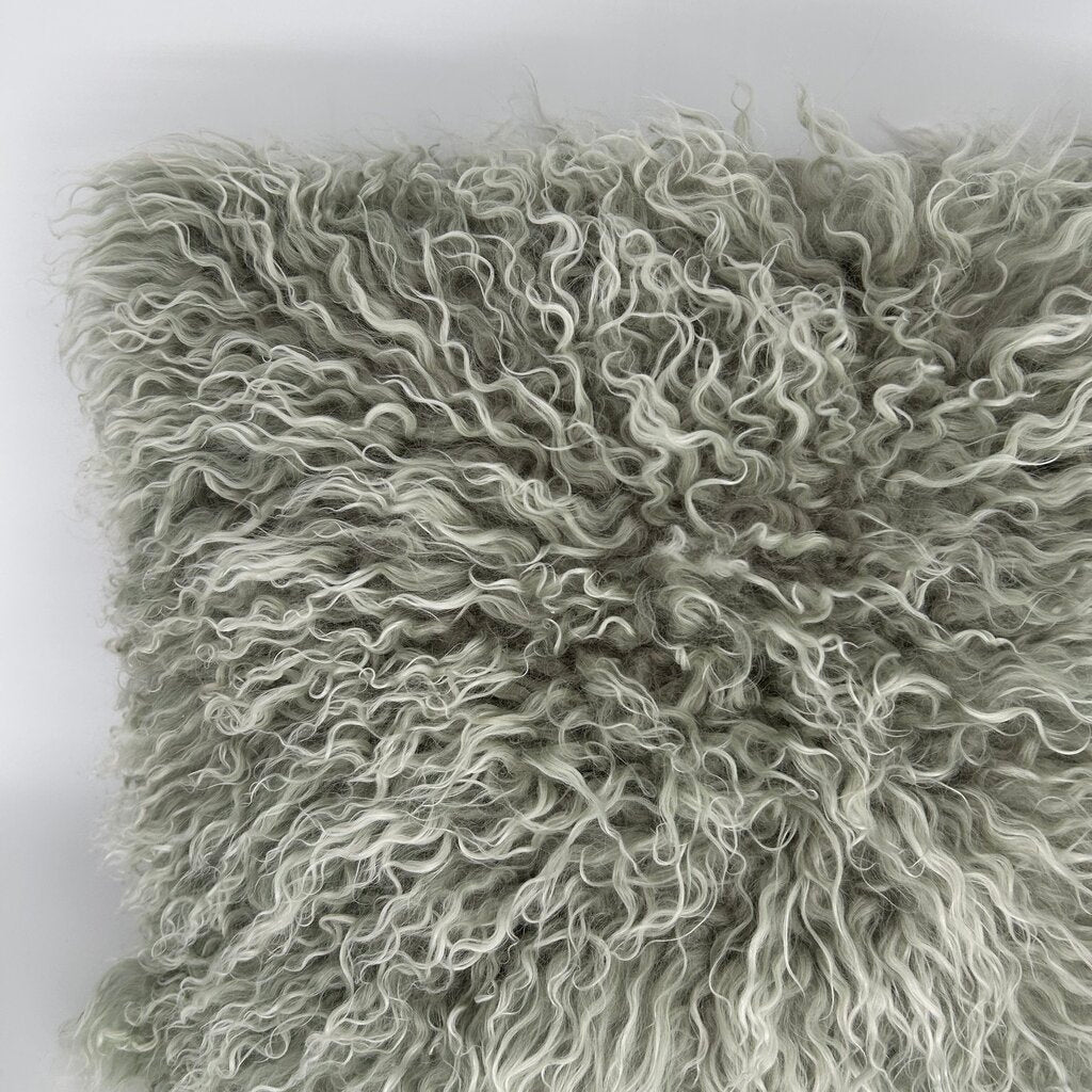 Mon Chateau Tibetan Lamb Fur Pillow