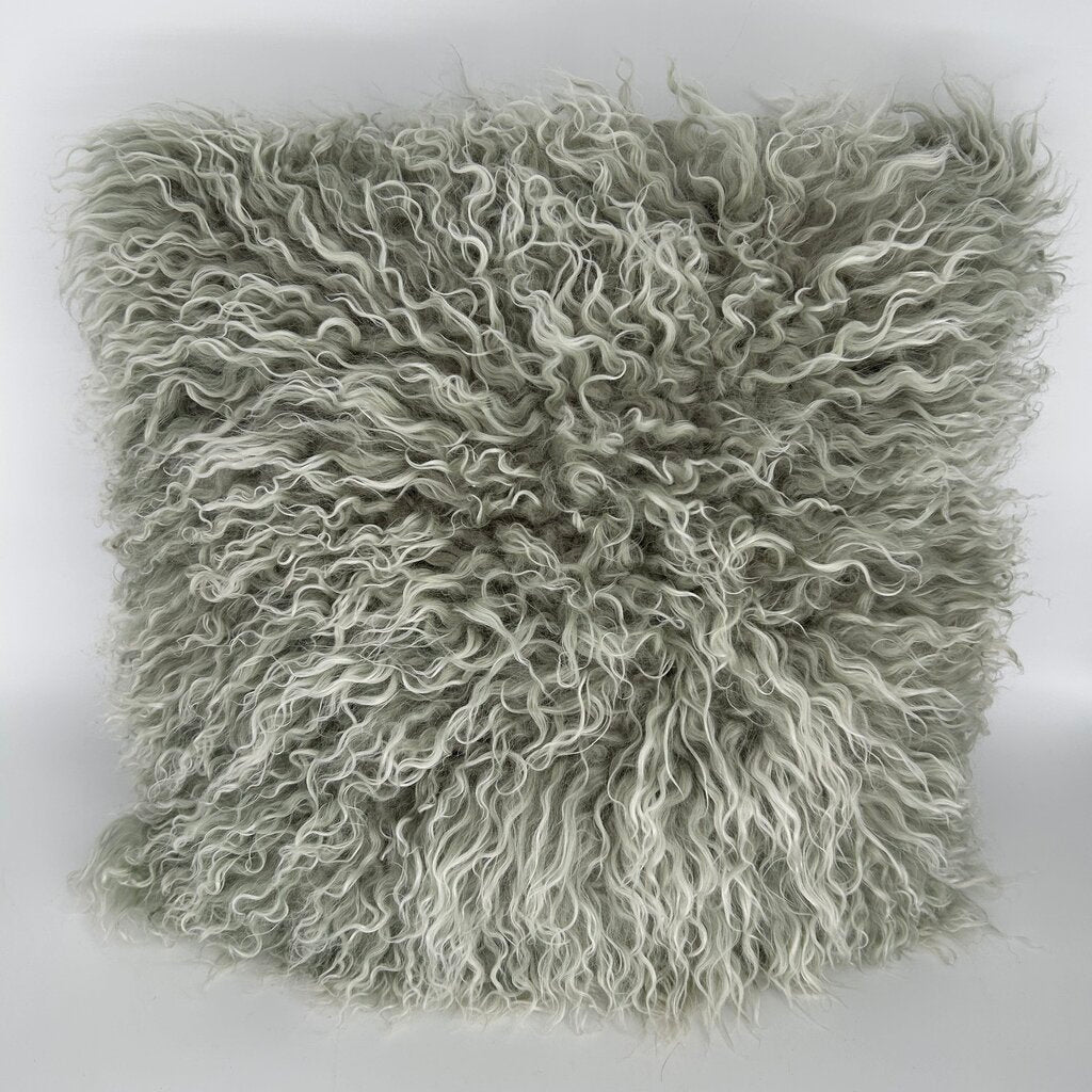 Mon Chateau Tibetan Lamb Fur Pillow