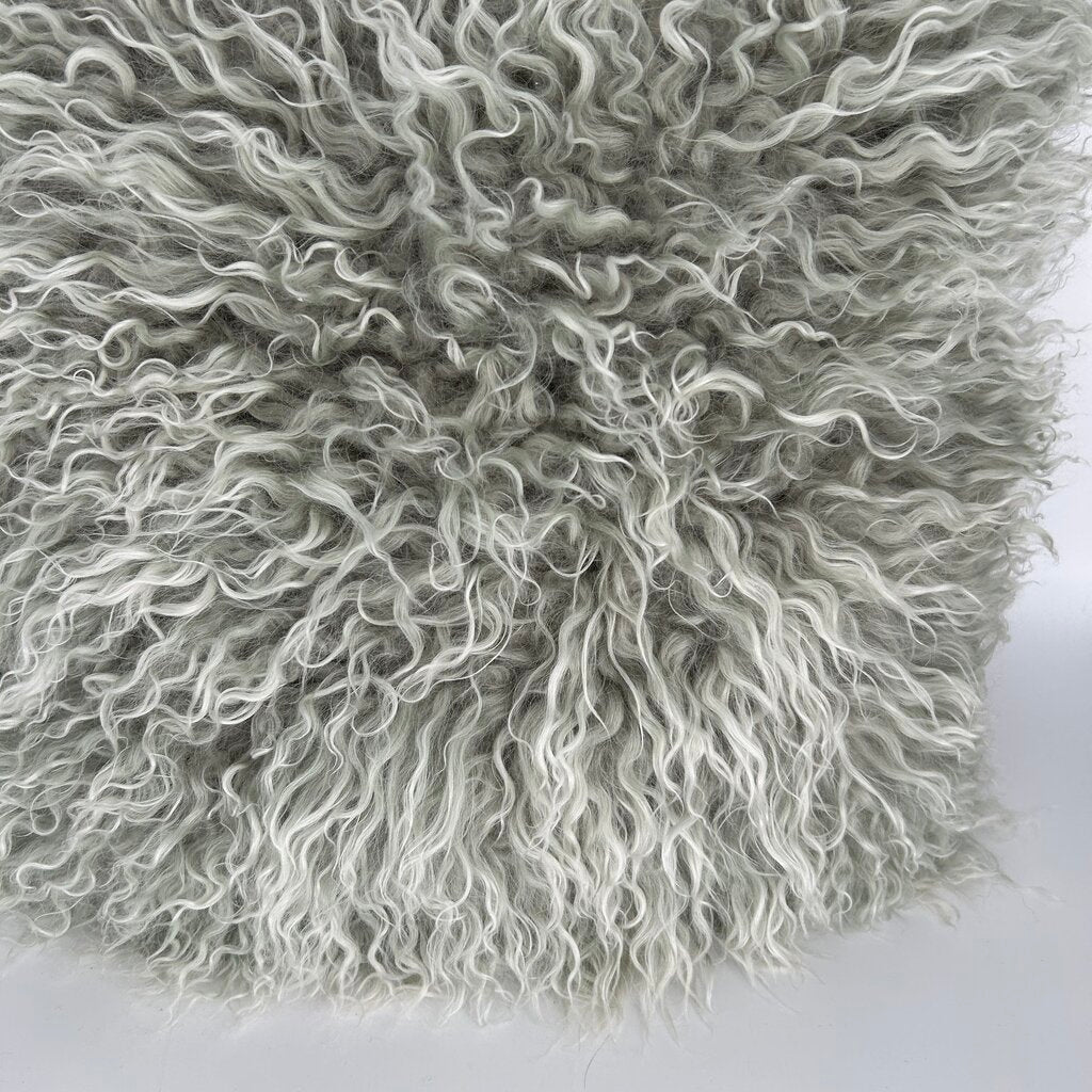Mon Chateau Tibetan Lamb Fur Pillow
