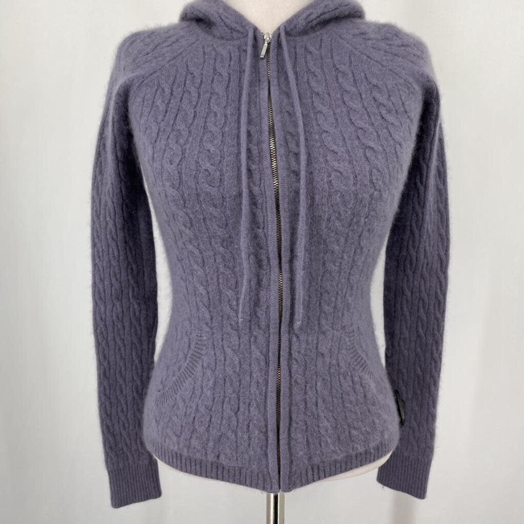 Aqua Cashmere L/s Hoodie