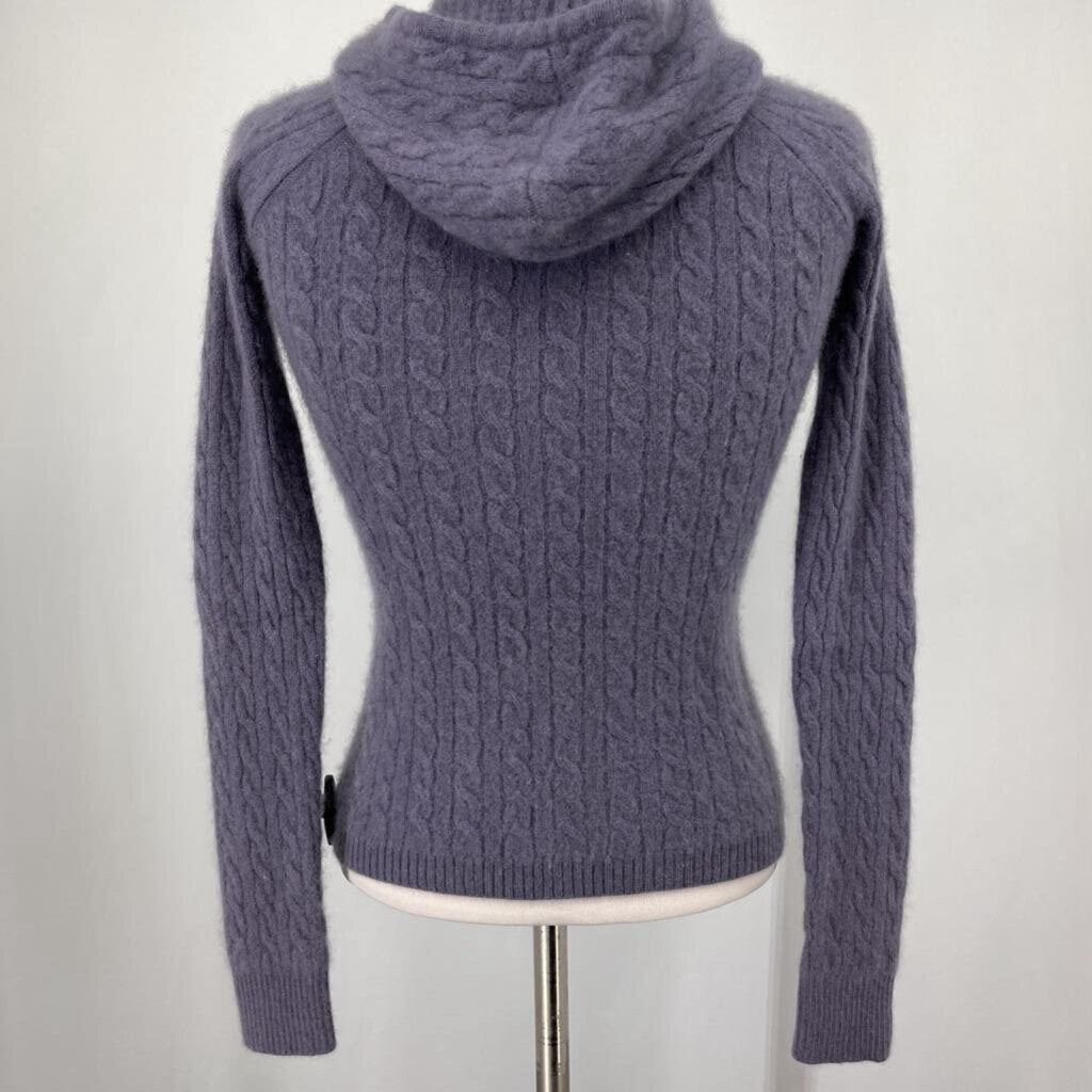 Aqua Cashmere L/s Hoodie